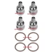 4pcs-High Pressure Oil Rail Repair Kit For 2003-2010 Ford 6.0L Powerstroke Diese