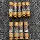 (9) Bussmann (5) FRN-R-10 Dual Element Time Delay 10A 250V + (4) FRN-R-8