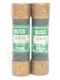 LOT OF 2 COOPER BUSSMANN NON-60 ONE-TIME FUSES NON60