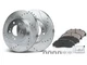 For 1991-1995 Acura Legend Brake Pad and Rotor Kit Front APR 12354VJMM 1992 1993
