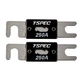 T-SPEC V8-ANL250 250 AMP ANL Fuses V8 Series Nickel Plated-2 Pack