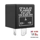 EP35 Car Electronic Flasher Relay, 3-Pin 12V 0.02A-20A Vehicle LED Turn CF14