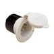 MARINCO 150BBIW.RV 15A INLET WHITE