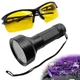 Pleoos Auto Air Conditioner Leak Detector Tool, 68 LED Flashlight with UV 