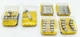 Bussmann AGX 1/4, AGX-5, GJV-1; SFE-4  Assorted Fuses (Lot of 21)