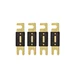 The Wires Zone High-Quality Gold Plated 300A Amp ANL Fuse (4 Pack)