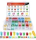 Nilight 250PCS Blade Jcase Car Fuse Assortment Kit Box Replacement Fuses
