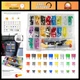 306 PCS Car Fuse Assortment Kit - Standard, Mini & Low Profile Blade Fuses + Tes