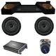 Chevy Silverado Ext Cab 07-13 Kicker 43CVT122 Dual 12" Sub Box & CX1200.1 Amp