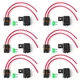 Newdeli Waterproof Inline Fuse Holder 12V with Cover 6 Pack - Automotive/Mari...