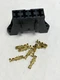 Delphi Packard Electric 4 Gang Fuse Block Fuse Holder w/Terminals 16-14 AWG