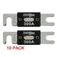 The Install Bay ANL 300 AMP High Quality Nickel Plated 300 Amp Fuse (10 Pack)