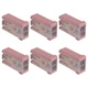 EPLZON 30A 32V Mini Slotted Automotive MCASE Shaped Cartridge Fuse Pink 