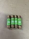 LOT OF 4 Bussmann FRN-R-45 Fuse, 40 Amp, 250 VAC, Time Delay FNIP