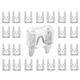 UZAKA 100 Pack Auto Fuses 25 AMP APM/ATM 32V Mini Blade Style Fuses 20A Short...