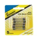 Bussmann Buss Fuses BP/AGC-25-RP, 25 Amp AGC Glass Fuse Mini Automotive NEW 5pk 