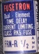 Cooper Bussmann Frn-R-1/2 Fuse, Time Delay, 1/2A, 250V Ac, 125V Dc, NEW