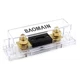 Baomain 1-Pack 180A ANL Fuse Holder Kit with Fuse - Gold-Plated Terminals, fo...