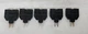 Lot of 5 ALLEN BRADLEY 1492-FP Fuse Plugs w Fuses 5x20mm All 5 Good