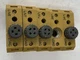 WEIDMULLER SAKS 4 TERMINAL BLOCK FUSE HOLDERS WITH FUSES LOT OF 5