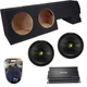 Ford F-150 Crew Cab 01-03 Kicker 44CWCS104 10" Dual Sub Box W/CX1200.1 & 4GA Kit