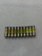 LOT OF 10 BUSSMANN, LP-CC-3, 3A, 600VAC CLASS CC FUSES
