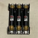 FuseHolder Buss H60030-3CR with 3 PC Bussmann FRS-R-35 Fusetron 35A 600 VAC
