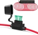 Nilight 10 Pack NI-FH01 Inline Holder 14AWG Wiring 10Pcs Fuse 