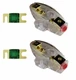 2 IMC Audio 125 Amp Mini ANL and 2 Fuse Fuse holder 4 6 8 Gauge Car Audio Gold