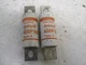 LOT OF 2 GOULD SHAWMUT AMP TRAP FUSE A50P100-4 100A 500V