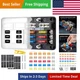 6 Way Boat Fuse Block 12V, 12 Volt Marine Fuse Block Waterproof with LED Indi...