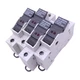Lot of 4 Allen Bradley 1492-FB1C30-L Fuse Holders, 1-Pole Class CC, 30A 600V Max