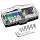Bolipoeq 12V Fused Power Distribution Block Car Black with Transparent shell 