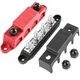 250A 12V Power Distribution Block with Cover - 4 Stud Junction for Vehicles Boat