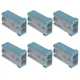 EPLZON 20A 32V Mini Slotted Automotive MCASE Shaped Cartridge Fuse Blue 