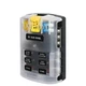 Blue Sea Systems ATO/ATC ST Blade Fuse Block System - 6 Gang with Cover