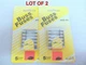 A25G Bussmann BP/AGC-25 Fuses 5-Pack Lot of 2 OEM New Factory Boat Parts