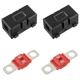 BOJACK 50 Amp AMI/Midi Fuse Holders with High Current Bolt-on Fuses, Pack of 2