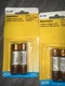 Lot of 2 Packs Cooper Bussmann 25 Amo 2 Pack Cartridge Fuse BP/NON-25
