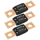 Joinfworld 3Pcs 200A MEGA Fuse, High Current Bolt Mount Automotive 200 Amp