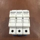 LOT OF 3 FERRAZ SHAWMUT USM1 Y213944 ULTRASAFE FUSE HOLDER 800VAC 30A 1P W/ Fuse