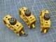 LOT OF 3 WEIDMULLER FUSE BLOCK TERMINALS TYP SAKS 4/35 16A