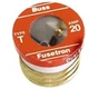 Bussmann BP/T-20 Plug Fuse, 20 A, 125 V, 10 kA Interrupt, Time Delay Fuse, Plast