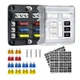 deemars 12V Fuse Block, Waterproof 6 Way Box with LED Indicator for... 