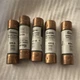 Cooper Bussmann NON-60 60A Cartridge Fuses 250V Overload Protection, 5 Pack