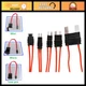 5 PCS Mini ATM Fuse Tap Connectors - 32V, 20A, 16AWG, 23CM Cable for Car Repair
