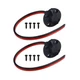 2x SAE Quick Connector Power Socket - 12AWG,Flush Mount,for Solar/Charger