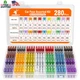 JOREST 280 Pcs Fuse Kit,182 Mini Car Fuses Assortment + 98 Standard Auto Blade F