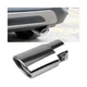 Stainless Steel Car Exhaust Tip, 2.5" Inlet 3" Adjustable Chrome-Plated Vehic...