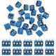 KF301 2 Pin/3 Pin Plug-In Screw Blue PCB Terminals Block Connectors 5.0mm Pitch